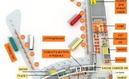Схема автовокзала Таллина
